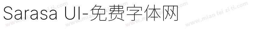 Sarasa UI字体转换